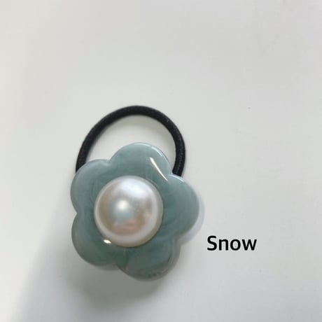 【HOME & LINEN】 Flower - Hair elastic