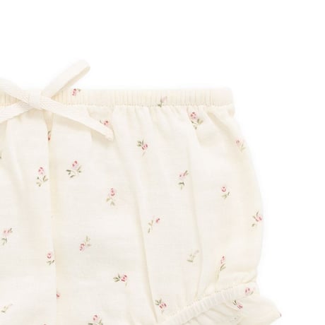 【 Jamie kay 】 JBFP262003 ﾓｽﾘﾝﾌﾞﾙﾏ Willow Rose OWHT（size 70~90）