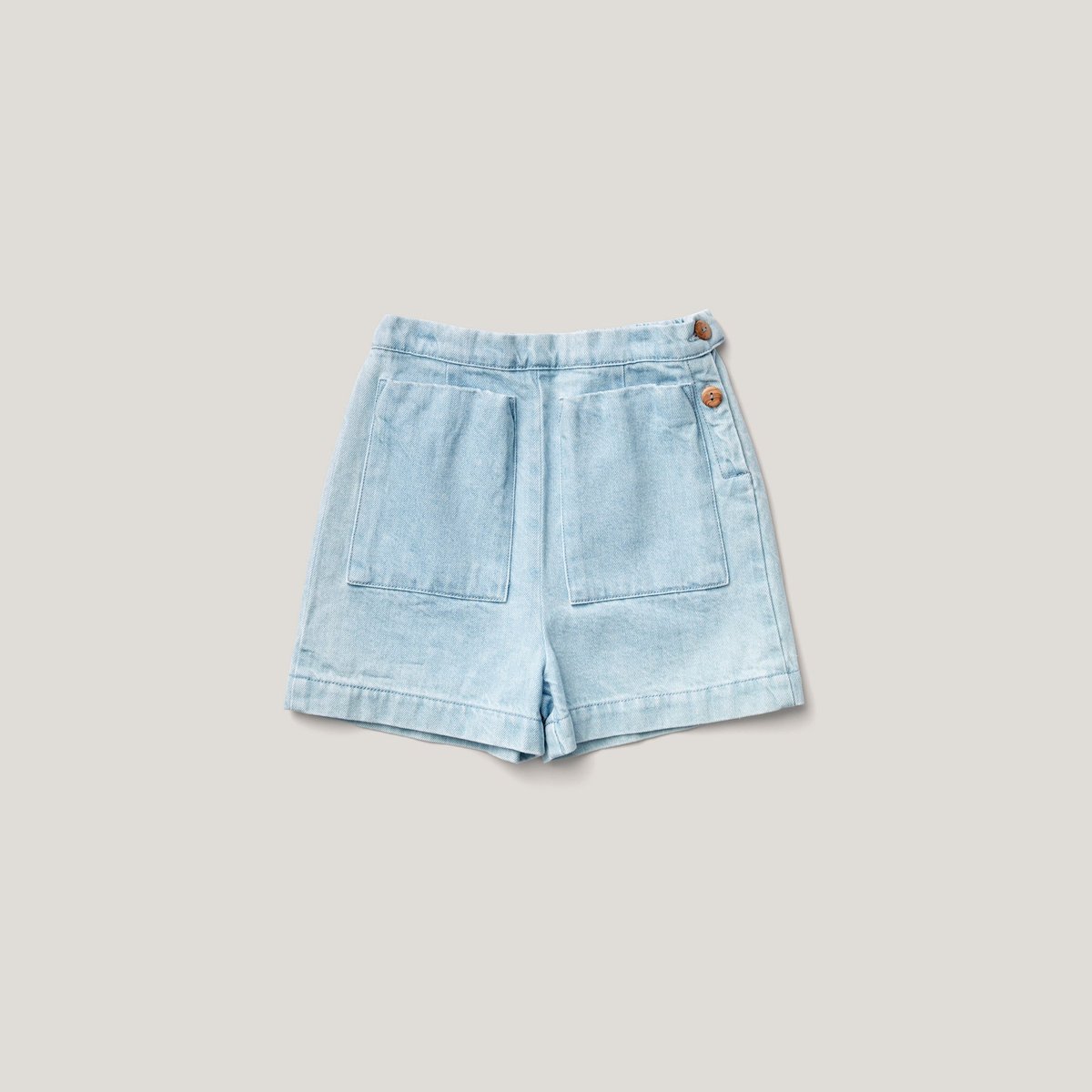 SOOR PLOOM 】 Odile Short, Light Denim* | MIK SOOR PLOOM 】 Odile Short, Light Denim* | MIK