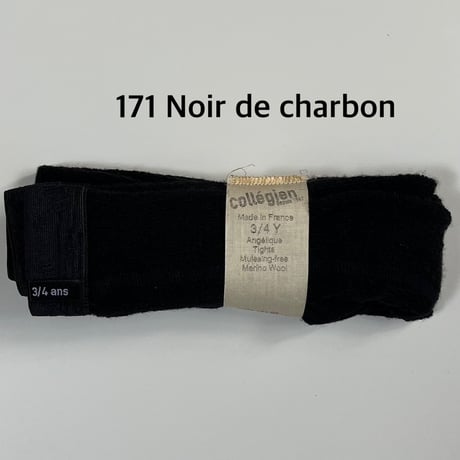 【Collegien】5993 Angélique - Pointelle Merino Wool Tights