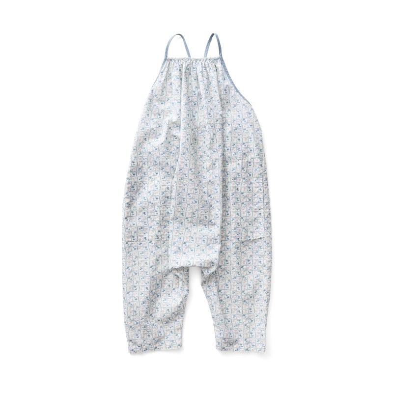 SOOR PLOOM 】 INES ROMPER, FLOWER PRESS PRINT,