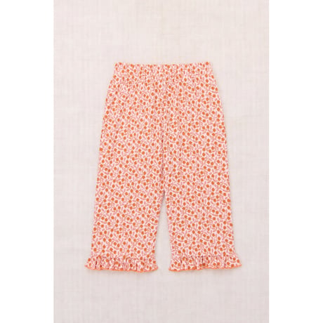 【Misha&Puff】 RUFFLE PEDAL PUSHER (AURA LISSE FIELDS)