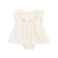 【 Jamie kay 】 JBFO262008 ﾓｽﾘﾝﾌﾟﾚｲｽｰﾂWillow Rose  OWHT（size 70~90）