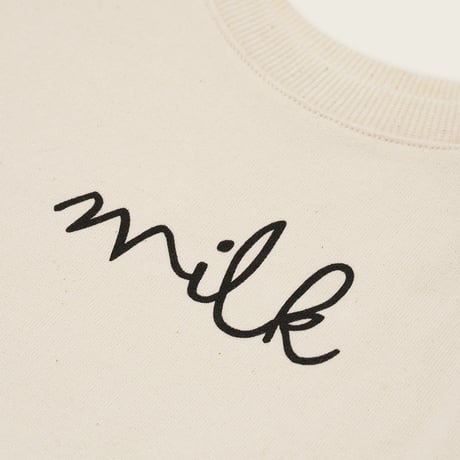 【organic zoo】 Milk Sweatshirt Undyed