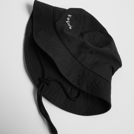 【Façade】 Refu- Camping hat - Black