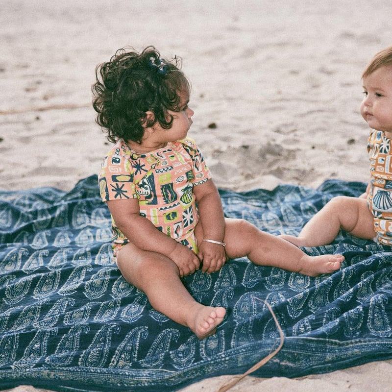 Misha&Puff】Short Sleeve Lap Onesie-775 Flaming Misha&Puff】Short Sleeve Lap Onesie-775 Flaming