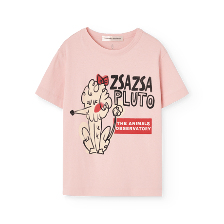 【The Animals Observatory】 T-SHIRT - SOFT PINK