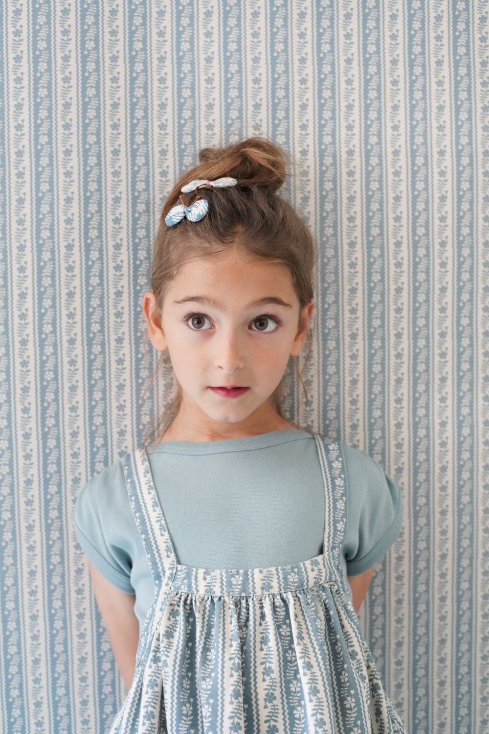 SOOR PLOOM 】 ELOISE PINAFORE, LATTICE PRINT,