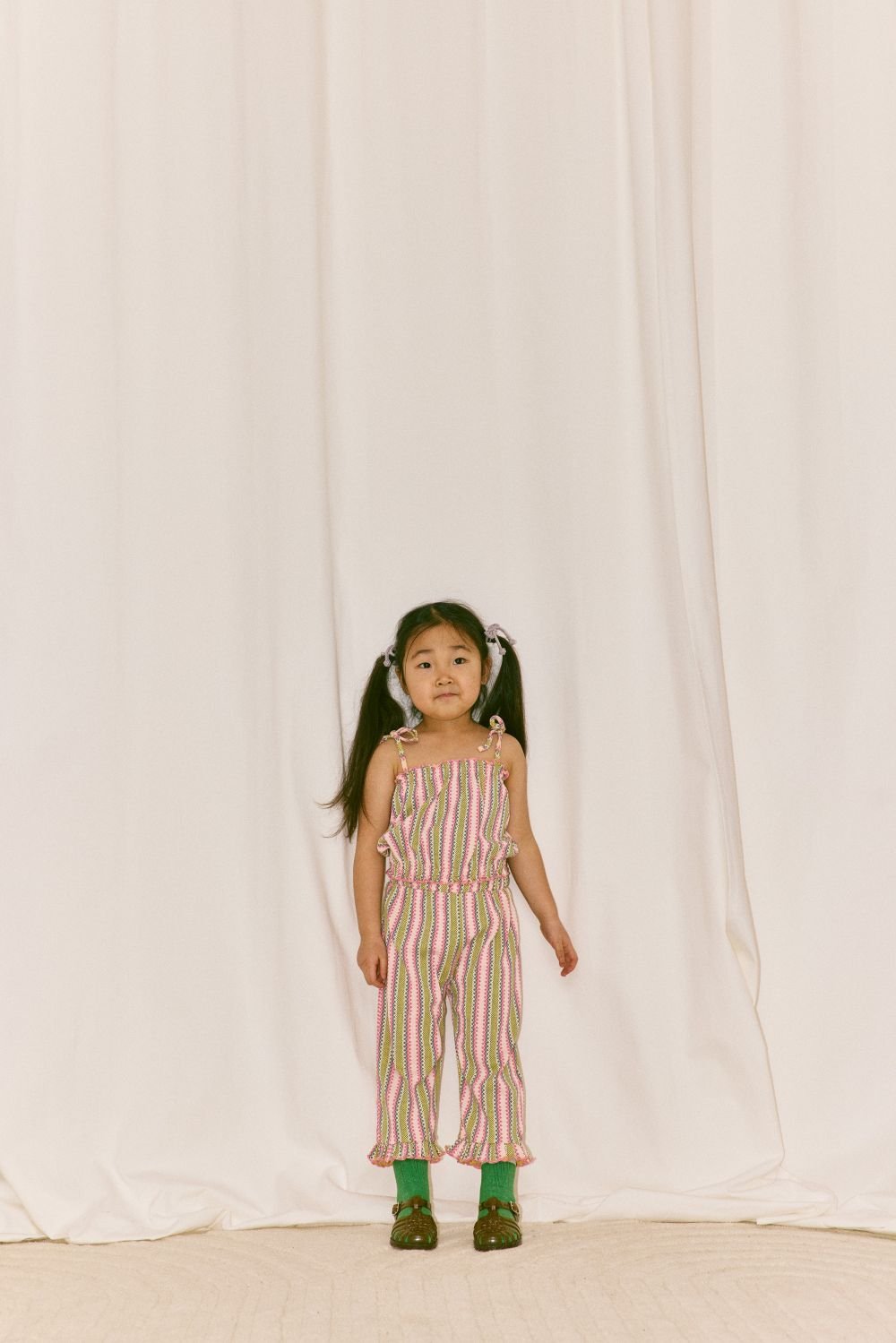 Misha&Puff】 RUFFLE PEDAL PUSHER (AURA VAQUERO