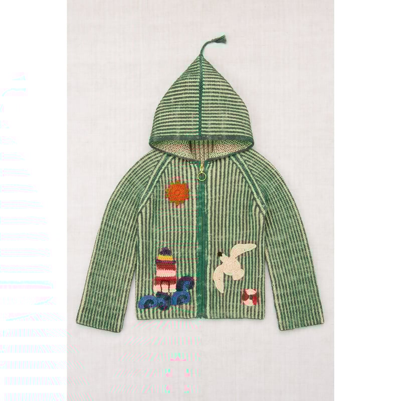 ジャケット・ブルゾン misha&puff DIRECTOR'S JACKET 4y Misha & Puff / Zip Jacket - Indigo Denim | hi h