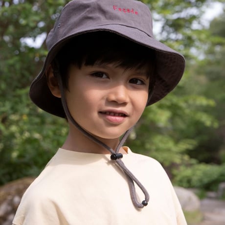 【Façade】 Refu - Camping hat - Asphalt