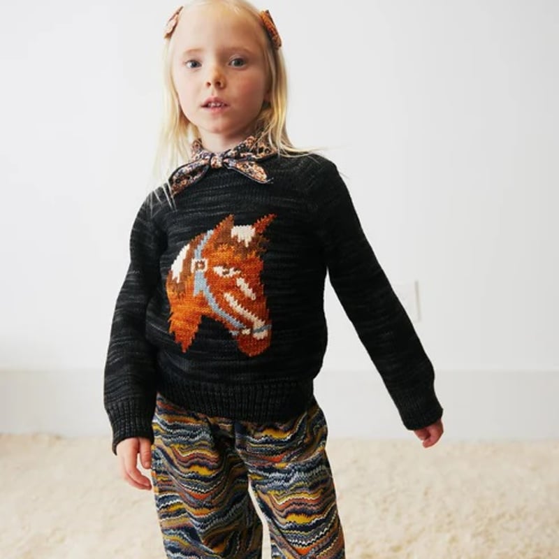 Misha&Puff】Yearling Sweater -002 Licorice | MI Misha&Puff】Yearling Sweater -002 Licorice | MI