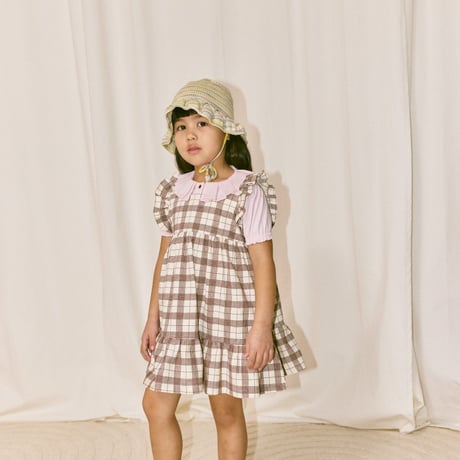 【Misha&Puff】 RUFFLE SLEEVE DRESS (COLA PIAZZA)