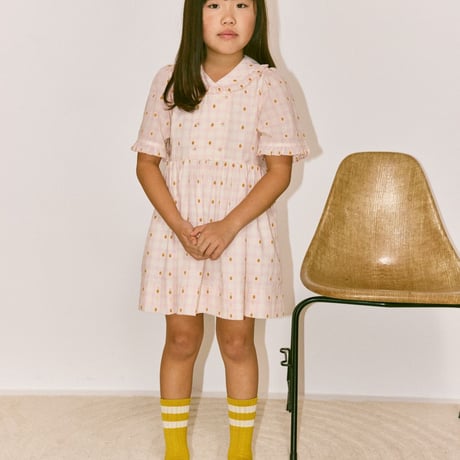 【Misha&Puff】 VOYAGE DRESS (AZALEA BLOSSOM PLAID)