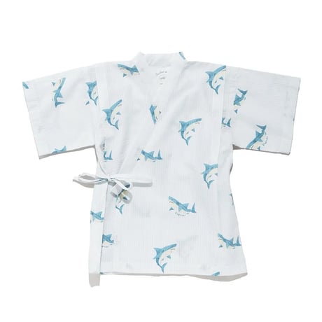 【 gelato pique 】 PKFT262411 KIDS甚平 BLU（size 90~110）