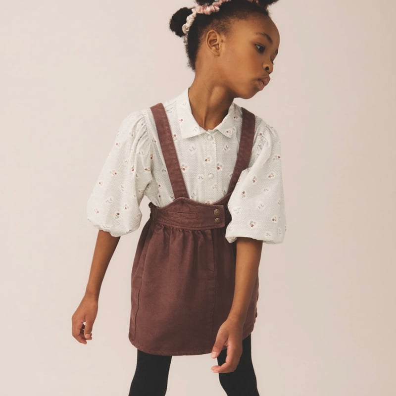 SOOR PLOOM 】Louisa Blouse, Pasture Print, Oas