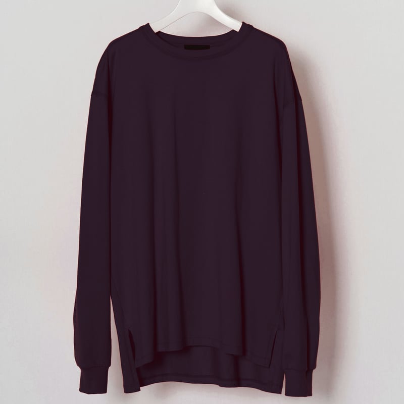 BASIC PLAIN L/S T-SHIRT | WIZZARD OFFICIAL