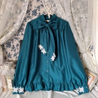 Enchantlic Enchantilly ノーブルリボンタイブラウス