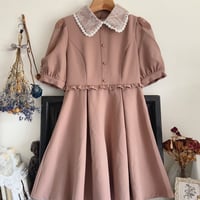 ROJITA レース衿ワンピース