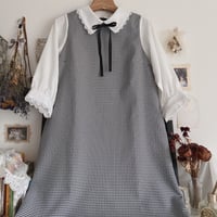 axes femme チェックワンピース