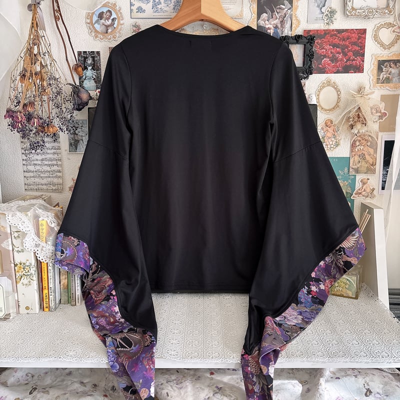 Qutie Frash 着物袖カットソー | anonymous