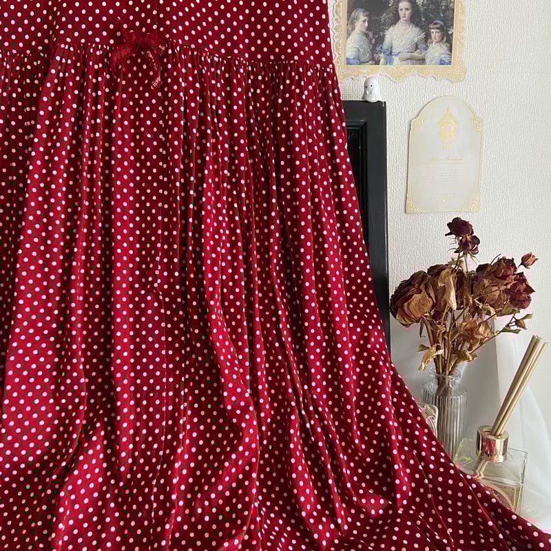 WONDERFUL WORLD KANEKO ISAO ドットロングワンピース | anony 