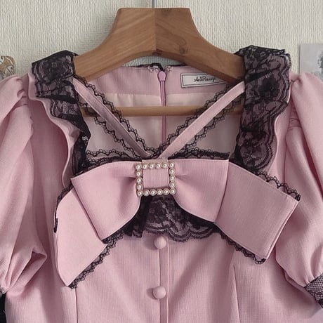 Ank Rouge セットアップ風ワンピース