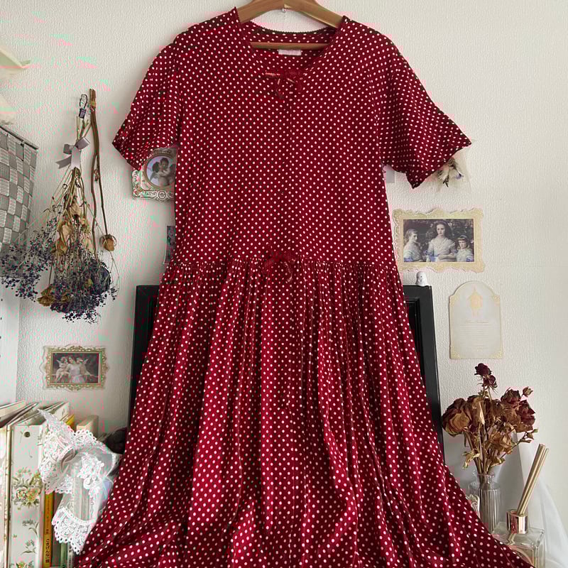 WONDERFUL WORLD KANEKO ISAO ドットロングワンピース | anony 