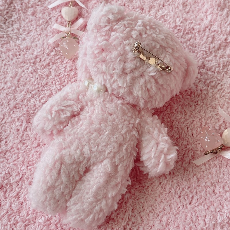 ラピスラズリクマちゃん♡No.2253 &Complex.~nyarm~ くまちゃんピン | anonymous