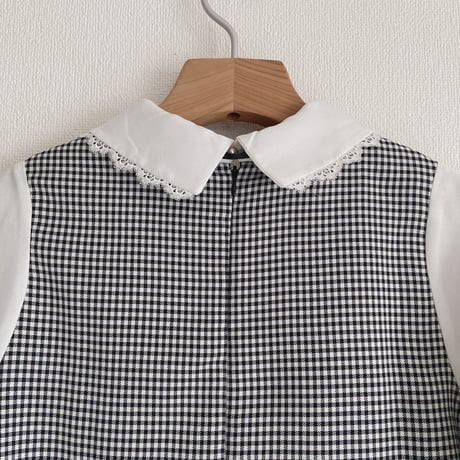 axes femme チェックワンピース