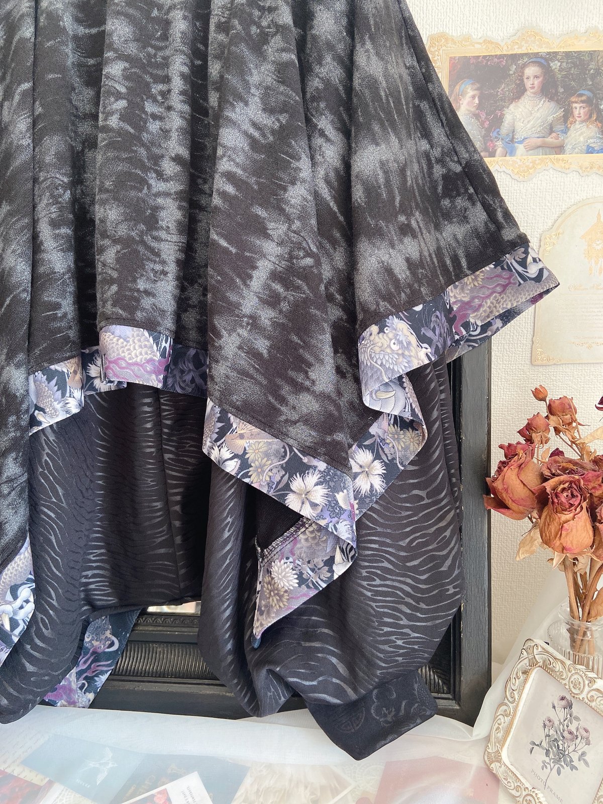 Qutie Frash レイヤードサルエルパンツ | anonymous