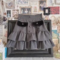 Ank Rouge スカラ切り替えハートスカート