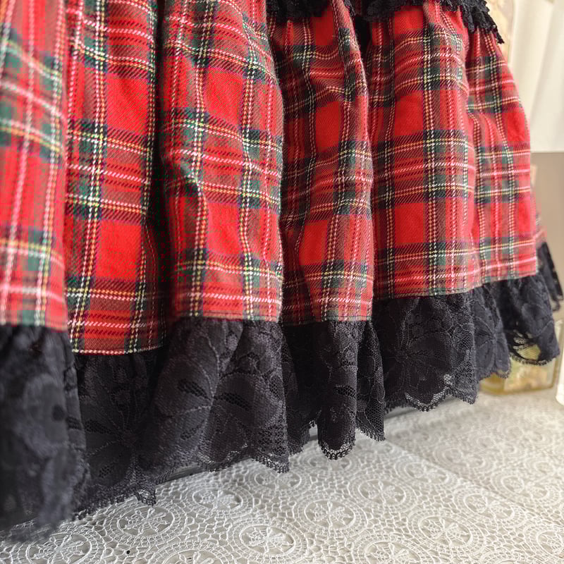 morphose 【メタモルフォーゼ】タータンチェックスカート Metamorphose タータンチェックスカート | anonymous