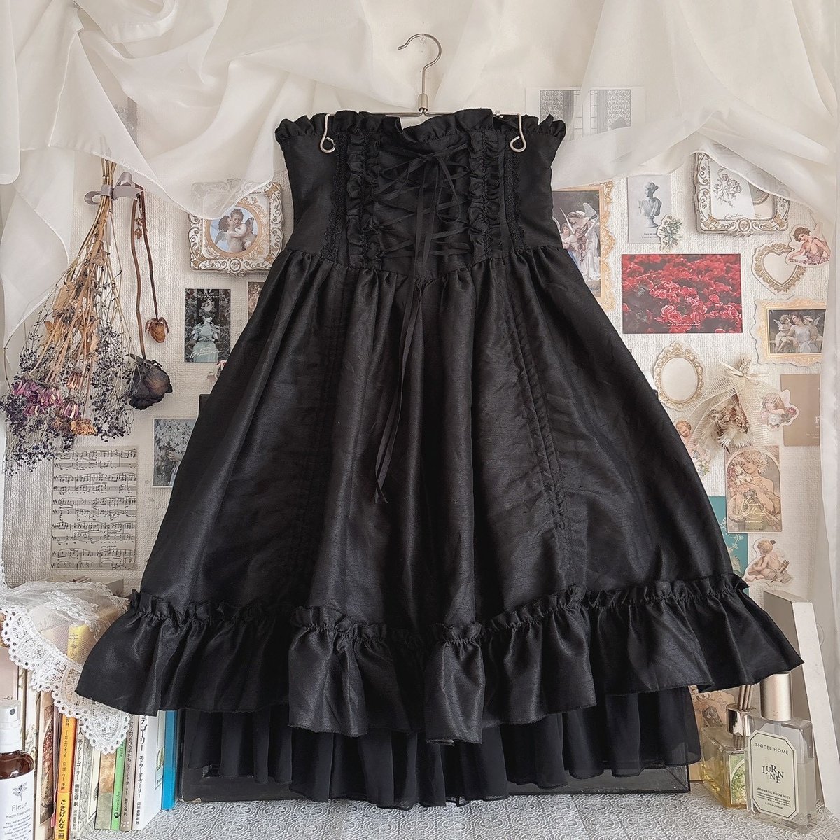 ATELIER PIERROT コルセットスカート 黒 ATELIER-PIERROT コルセットスカート | anonymous