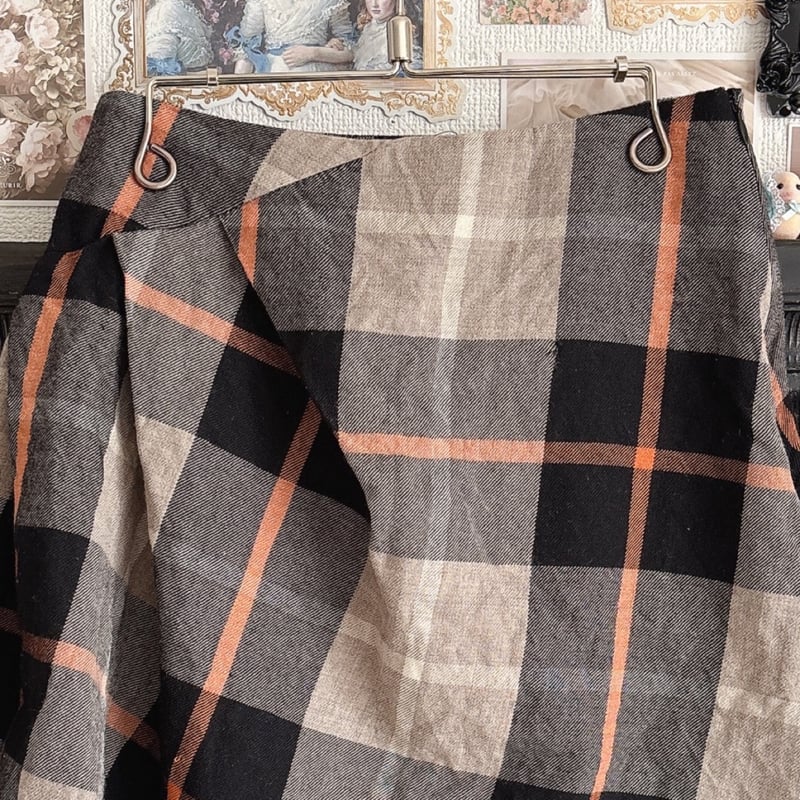 Vivienne Westwood ANGLOMANIA アシメミニ丈スカート | anony