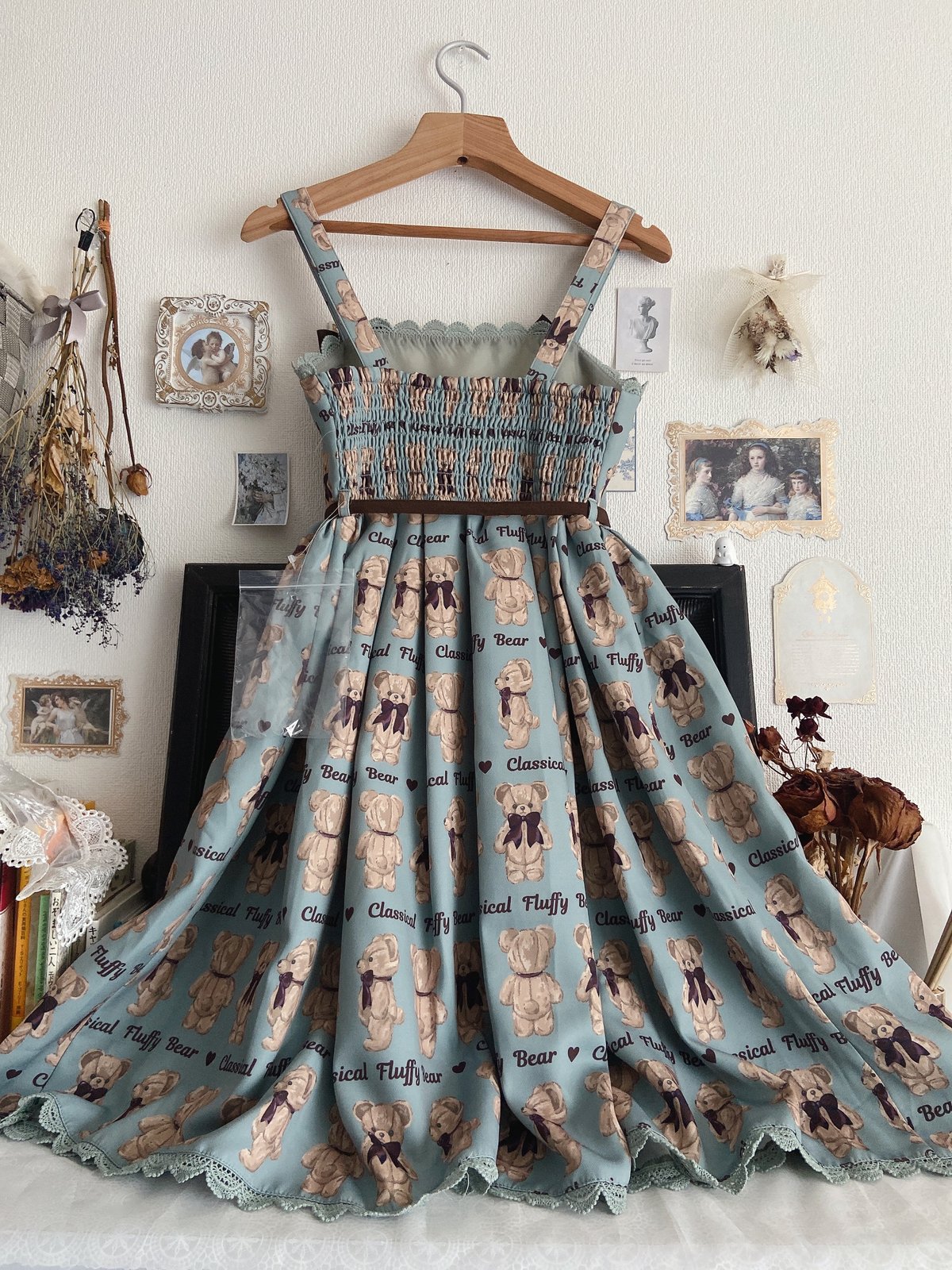 新品未開封♡axesfemme kawaii フラッフィベアジャンスカブラウン