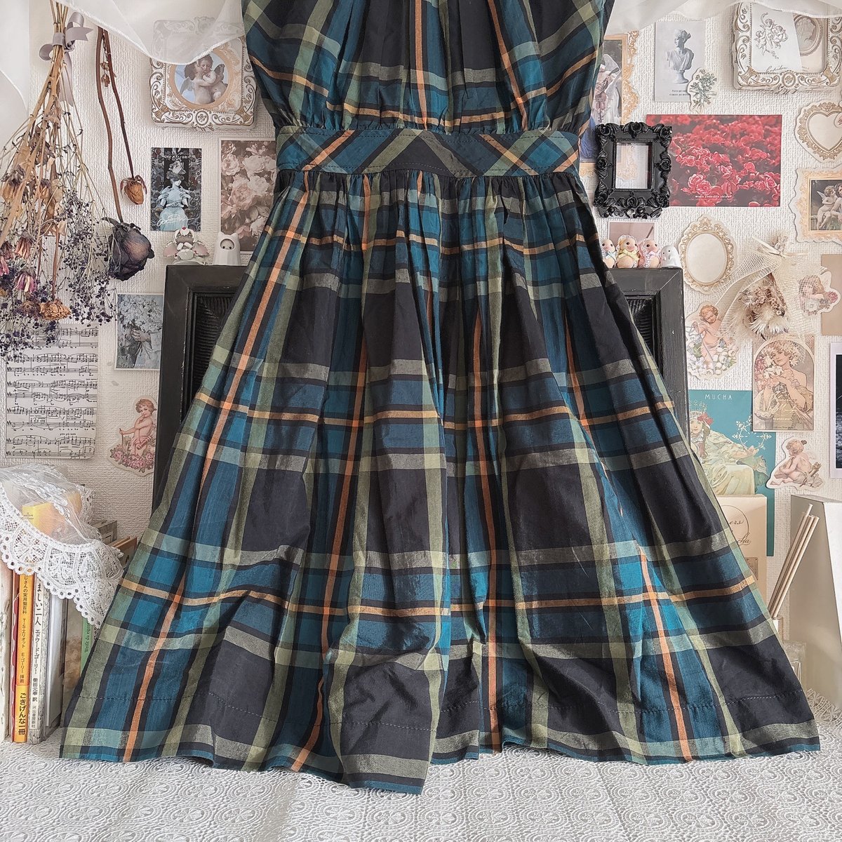 【超美品】【L】Vivienne Westwood ロングチェックワンピース 2026年最新】ヴィヴィアンウエストウッドチェックワンピースの人気