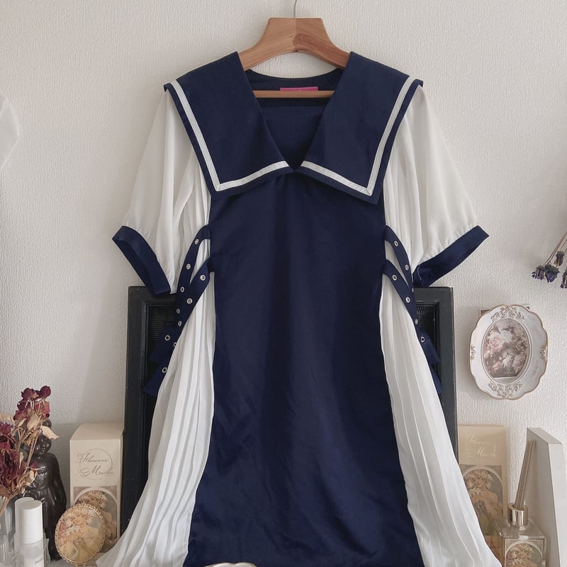 Amilige セーラーワンピース | anonymous