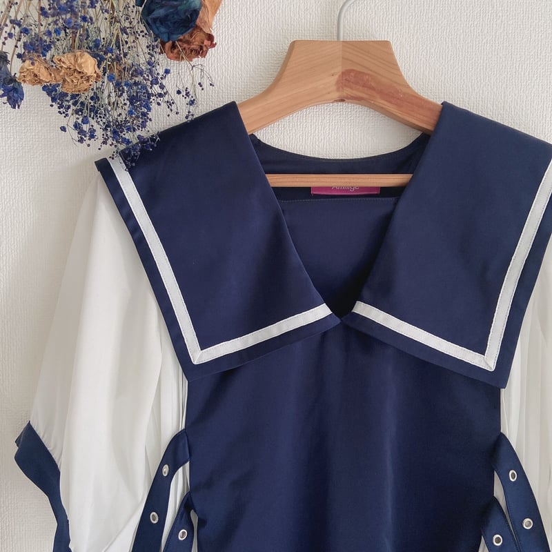 Amilige セーラーワンピース | anonymous