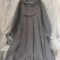しまむら　皆方由衣さんコラボ　チェックワンピース
