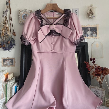 Ank Rouge セットアップ風ワンピース
