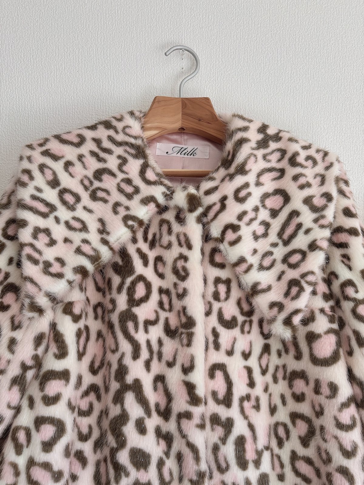 『今日のみSALE』MILK ブリリアントレオパードコート　平成　姫ギャル ♡MILK♡コート♡レオパード♡