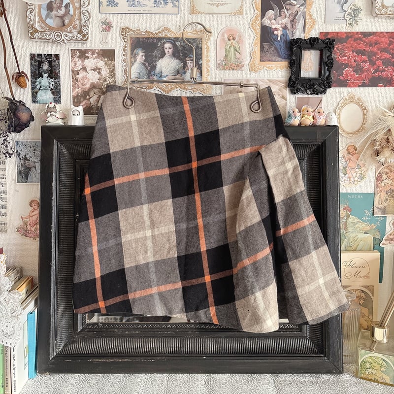 Vivienne Westwood ANGLOMANIA アシメミニ丈スカート | anony