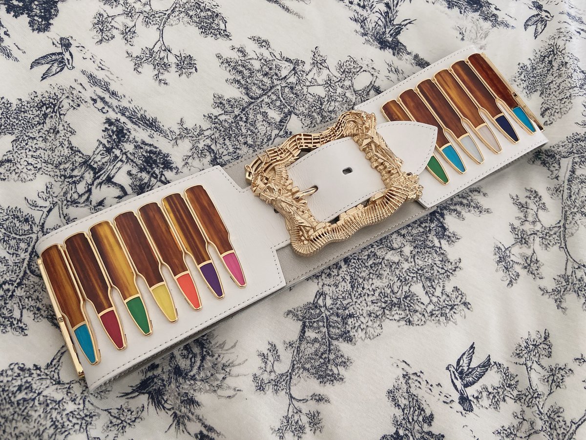 hazama 2021 弾丸装填のレザーベルト　ブラック hazama 2021 弾丸装填のレザーベルトブラック