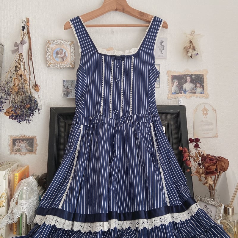 angelic pretty ストライプジャンスカ | anonymous