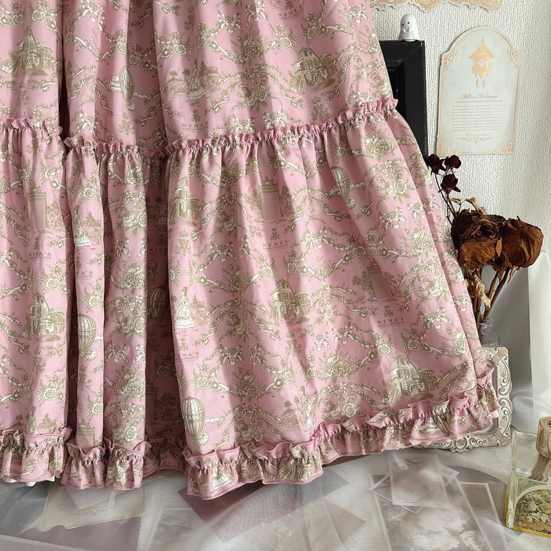 しまむらm♡petit by misako×NINA'S トワルドジュイリバーシブル