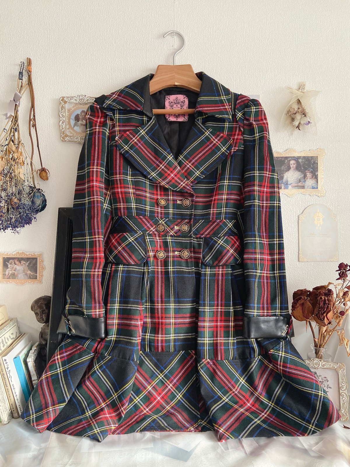 Honey Bunch タータンチェックワンピース | anonymous 