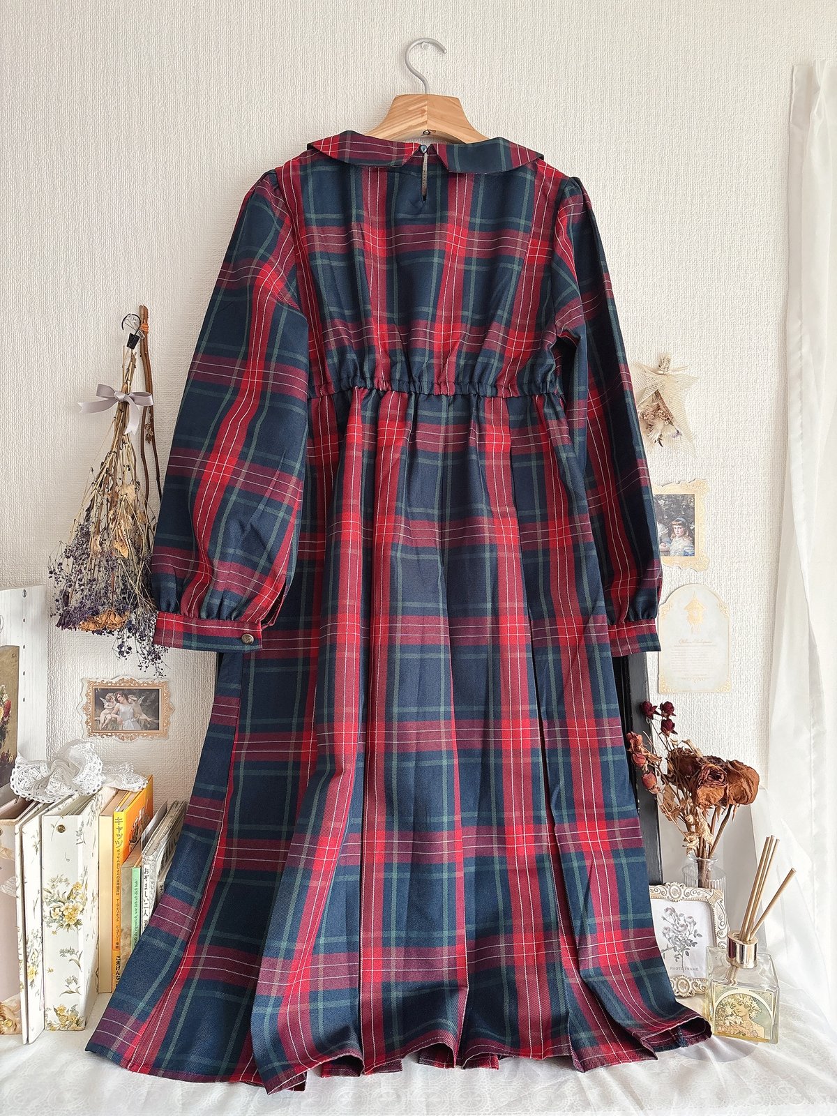 しまむら 皆方由衣さんコラボ チェックワンピース | anonymous