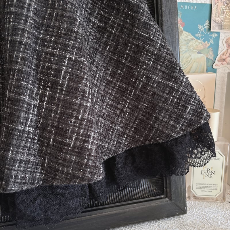 Ank Rouge ツイードスカート | anonymous