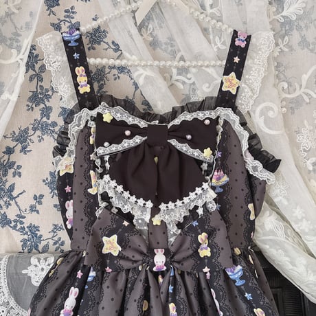 Angelic Pretty Dreamy Night Cakes ジャンパースカート